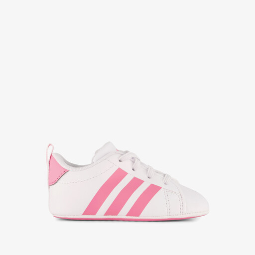 Grand Court Crib baby baby sneakers wit roze