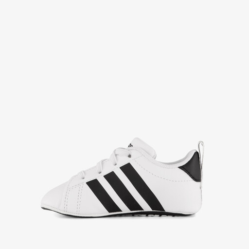 Grand Court Crib baby baby sneakers wit zwart