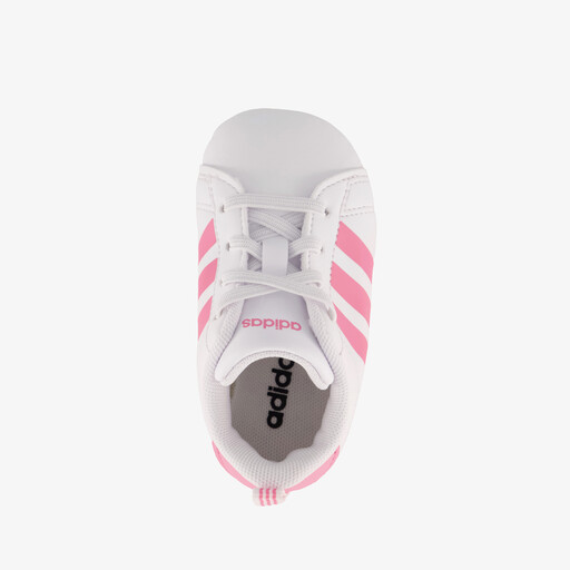 Grand Court Crib baby baby sneakers wit roze