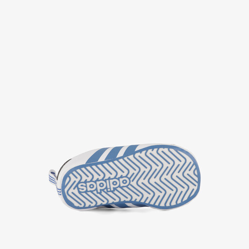 Grand Court Crib baby baby sneakers wit blauw