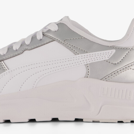 Trinity 2 LT Metallic Glam dames sneakers wit zilver