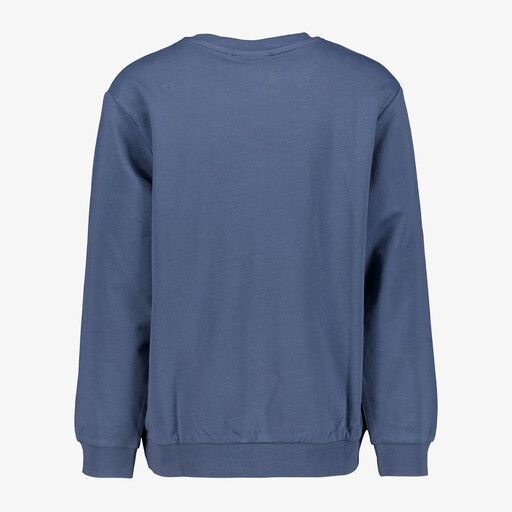 Name It jongens sweater met opdruk blauw