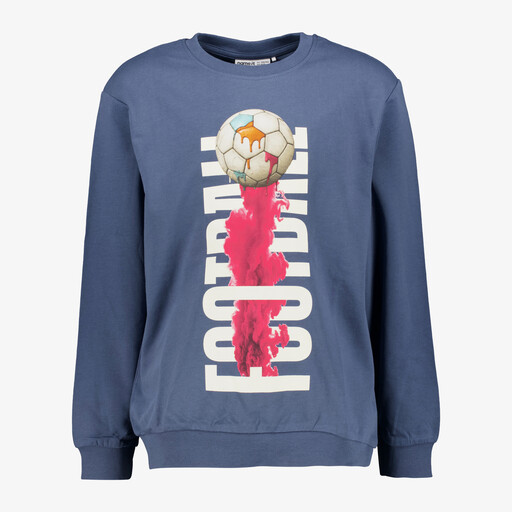 Name It jongens sweater met opdruk blauw