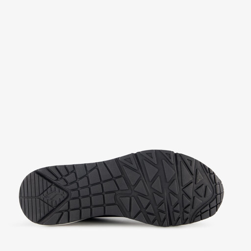 Uno-Shimmer Away dames sneakers zwart wit