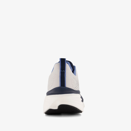 Heren hardloopschoenen grijs blauw