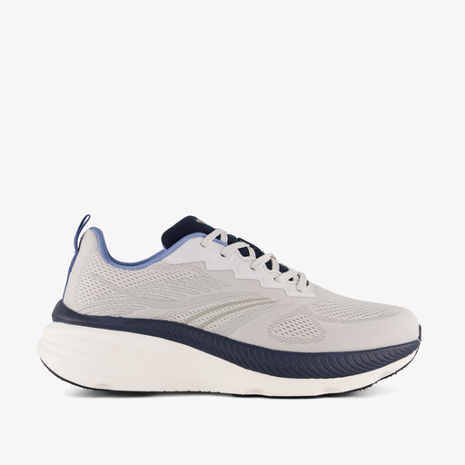 Heren hardloopschoenen grijs blauw