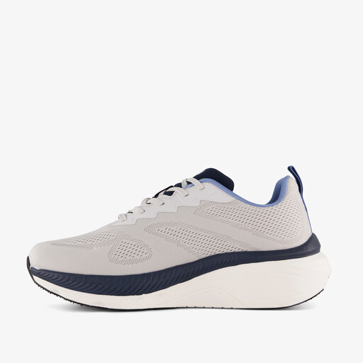 Heren hardloopschoenen grijs blauw