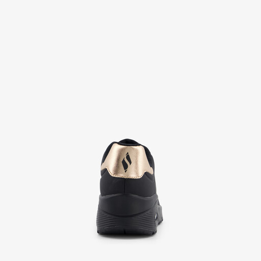 Uno Shimmer Away dames sneakers zwart