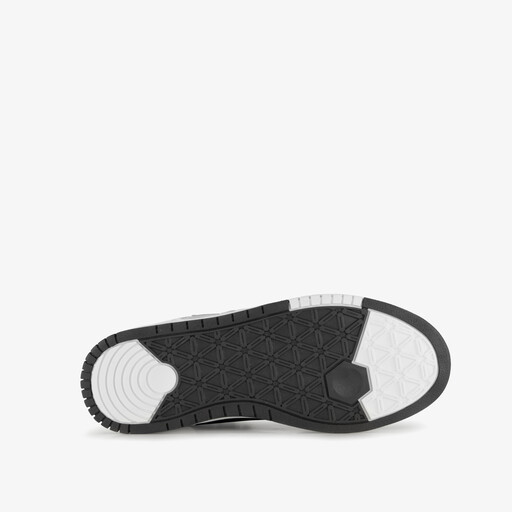 Hoge jongens sneakers met ster wit zwart
