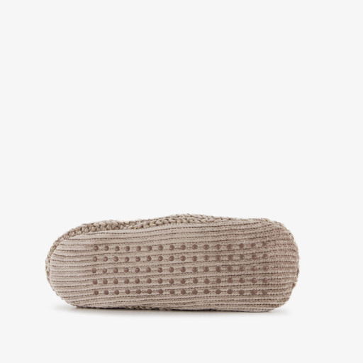 Ballerina dames sloffen beige