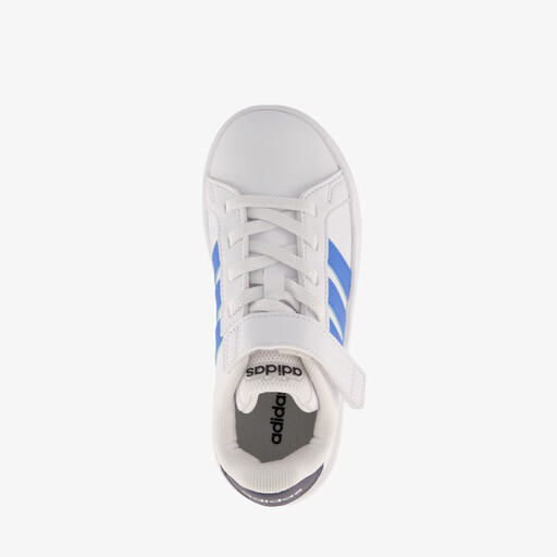 Grand Court 3.0 EL kinder sneakers wit