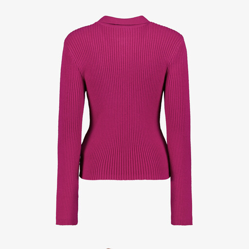 Dames poloshirt roze
