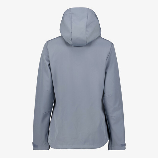 Softshell dames jas grijs 8000 mm waterkolom