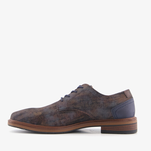 Heren veterschoenen blauw