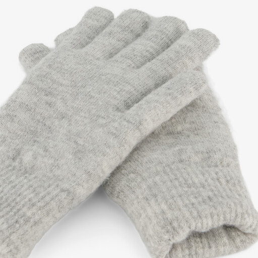 Dames handschoenen grijs