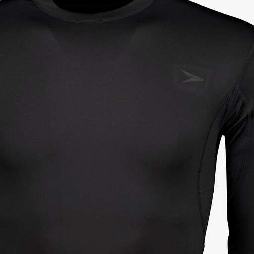 Heren thermoshirt zwart