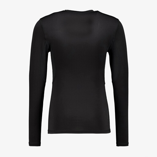 Dry kinder thermoshirt met lange mouwen zwart