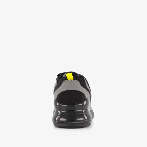 Jongens sneakers grijs zwart