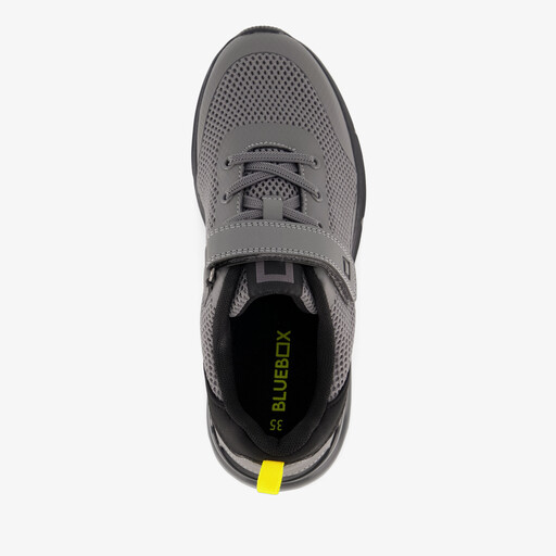 Jongens sneakers grijs zwart
