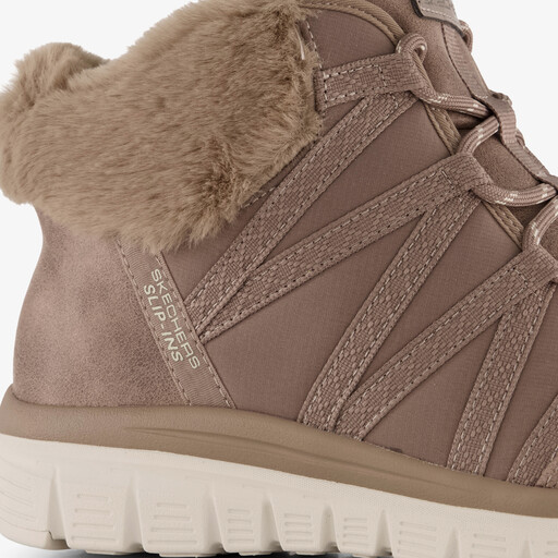 Slip-ins Graceful dames boots taupe