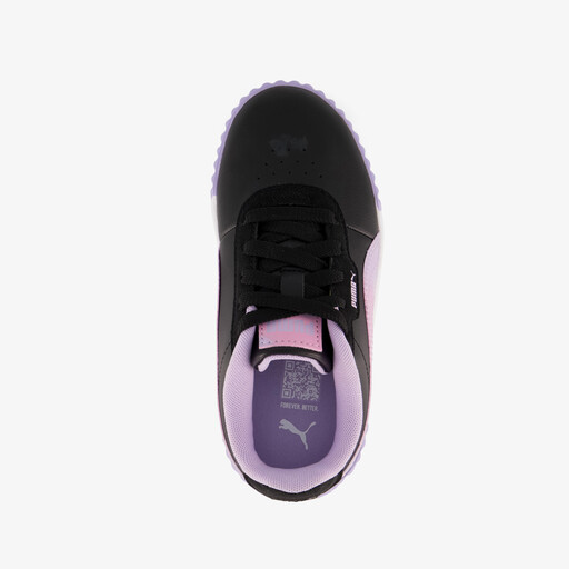 Carina 3.0 Faded Glow PS meisjes sneakers zwart paars