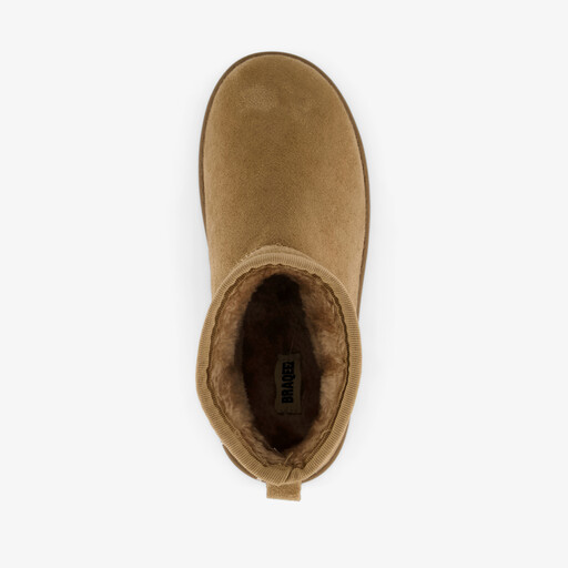 Gevoerde meisjes boots beige