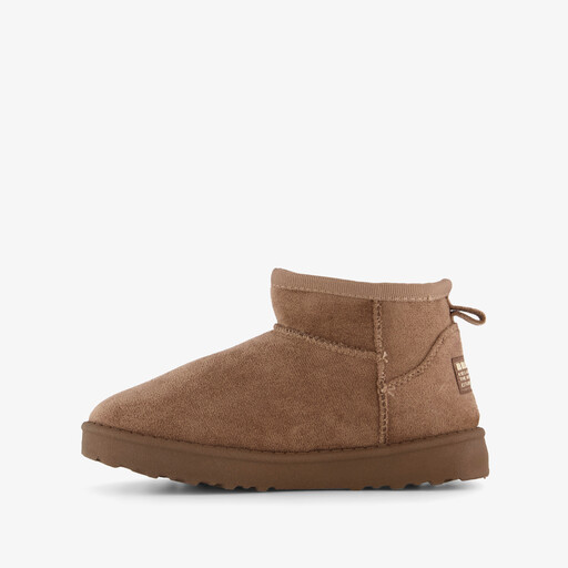 Gevoerde meisjes boots beige
