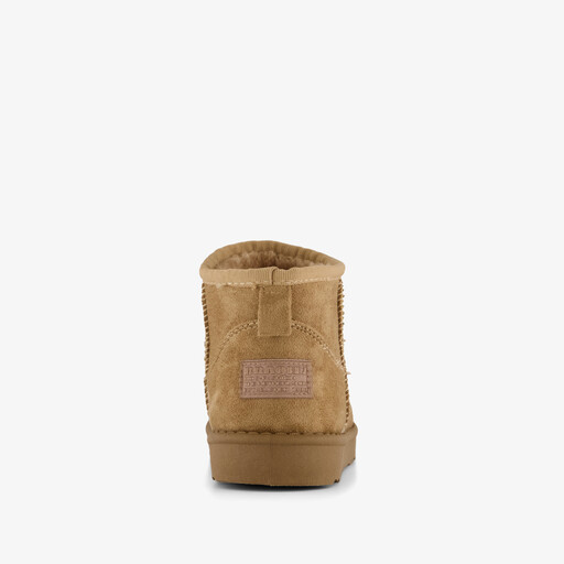 Gevoerde meisjes boots beige