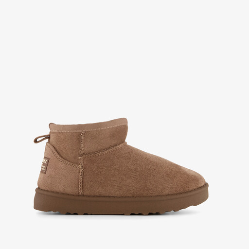 Gevoerde meisjes boots beige