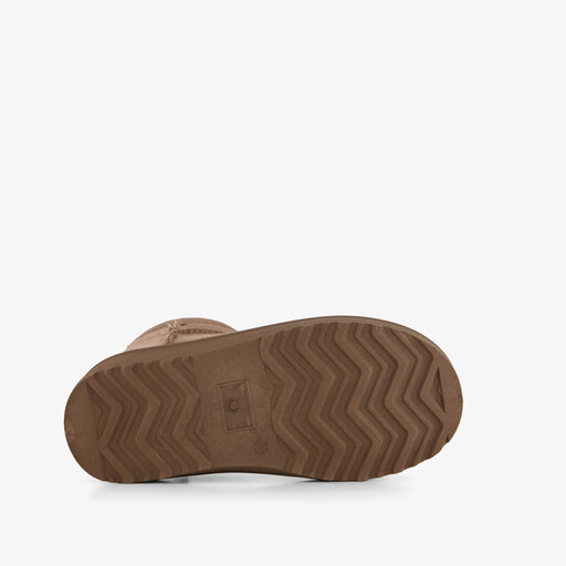 Gevoerde meisjes boots beige