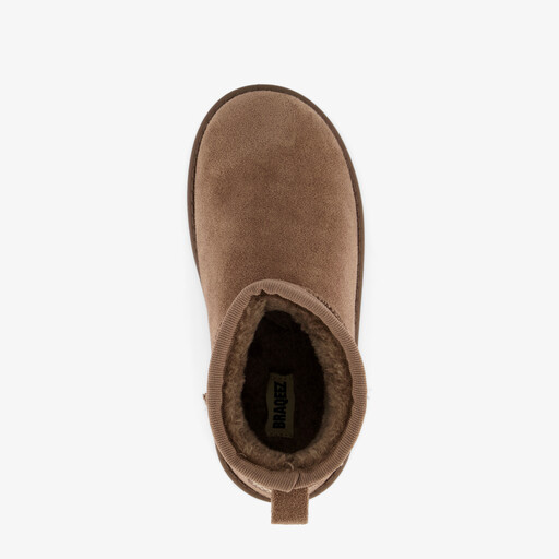 Gevoerde meisjes boots beige