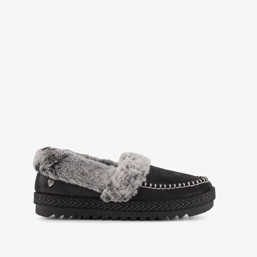 BOBS Cozy Kiss - Snug Stitch dames pantoffels zwart