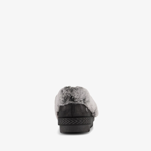 BOBS Cozy Kiss - Snug Stitch dames pantoffels zwart