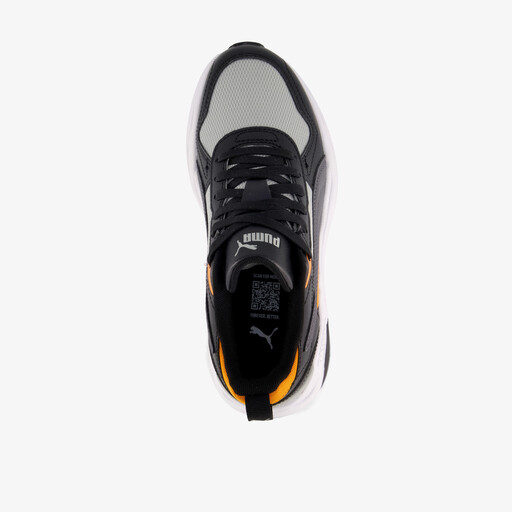 Trinity 2 LT Jr jongens sneakers zwart oranje