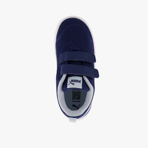 Courtflex V3 Mesh kinder sneakers blauw
