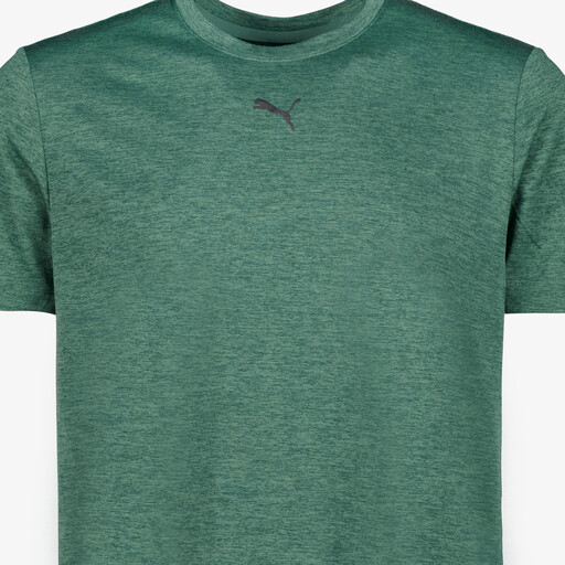 M TAD Essentials heren sport T-shirt groen gemêleerd