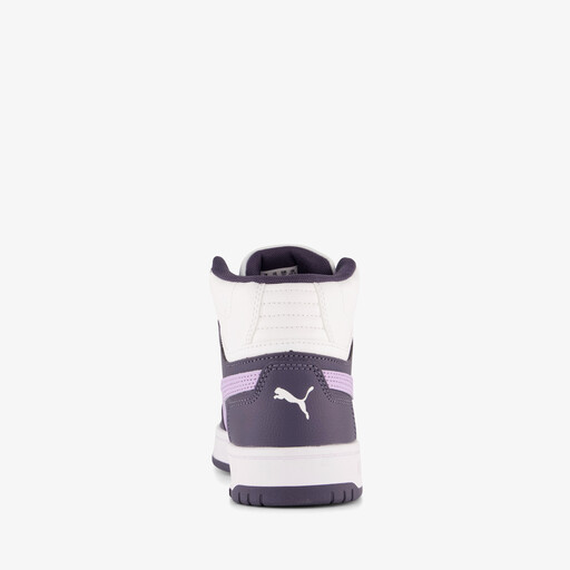 Rebound Slam Mid Jr meisjes sneakers wit paars