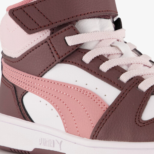 Rebound Slam Mid AC+ PS meisjes sneakers roze wit