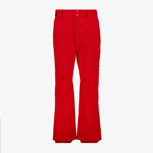 Dames skibroek rood 8000 mm waterkolom