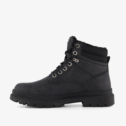 Heren veterboots zwart