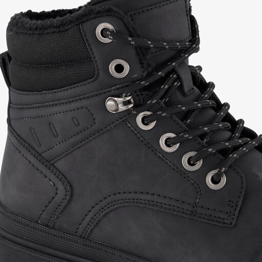 Heren veterboots zwart