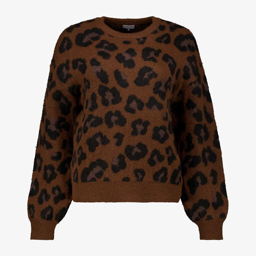 Unsigned heren longsleeve shirt met backprint beige