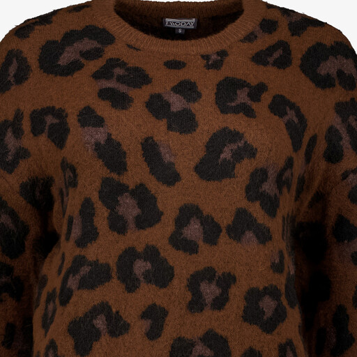 Unsigned heren longsleeve shirt met backprint beige