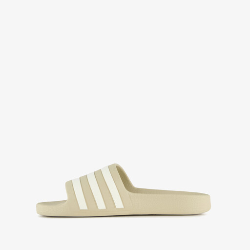 Adilette Aqua unisex badslippers beige
