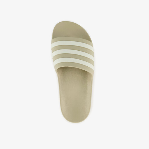 Adilette Aqua unisex badslippers beige