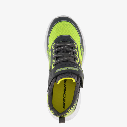 Microspec Velocity jongens sneakers zwart groen