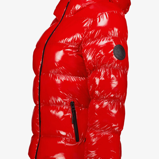 Dames ski-jas rood 10000 mm waterkolom