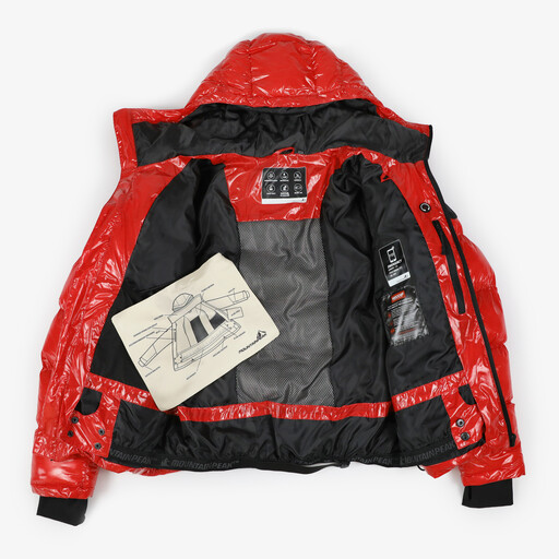 Dames ski-jas rood 10000 mm waterkolom