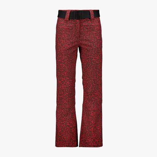Dames skibroek rood 8000 mm waterkolom