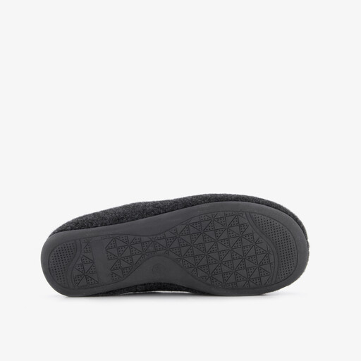 Heren instap pantoffels zwart
